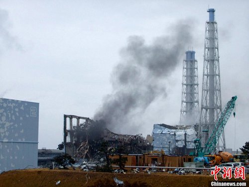 日核電站3號機組廠房積水 輻射量達平時1萬倍