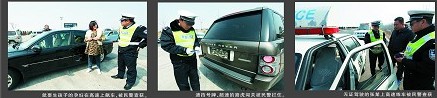 青島孕婦挺大肚高速路上飆車