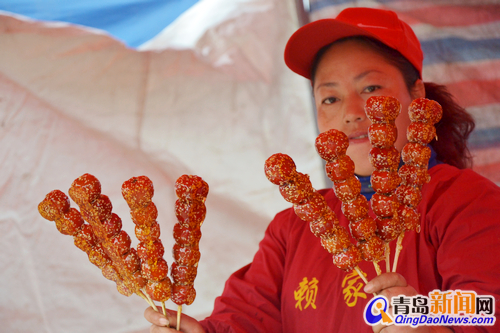 紅島青云宮廟會(huì)一天引客上萬(wàn)人 小吃云集