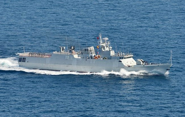 資料圖：中國056型護(hù)衛(wèi)艦。