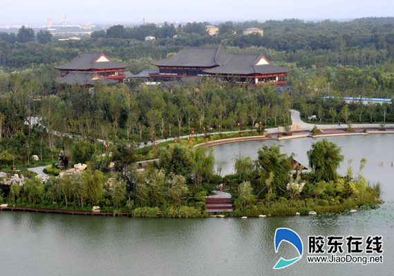 濰坊白浪綠洲濕地公園景觀