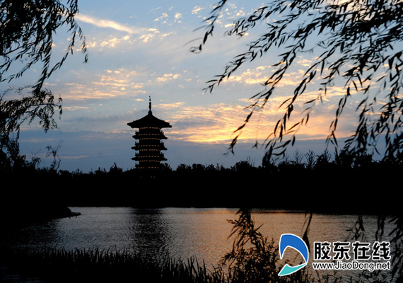 濰坊白浪綠洲濕地公園景觀