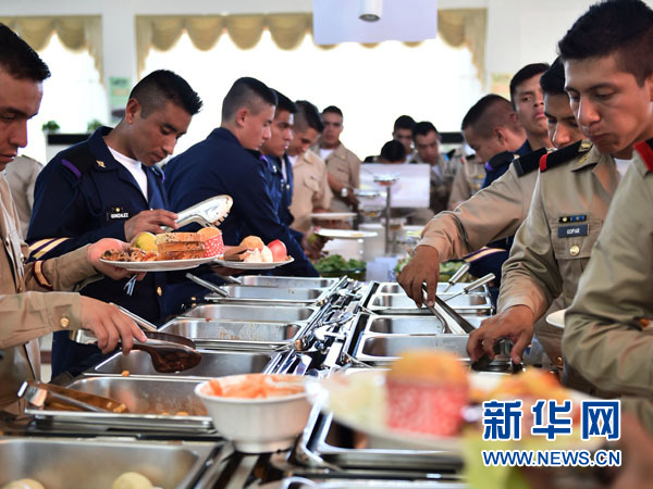 外國(guó)參閱軍人積極訓(xùn)練迎接“9·3”閱兵