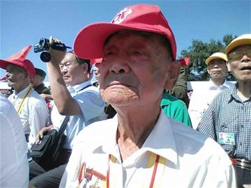 國歌響起老淚縱橫 88歲老兵觀禮前激動睡不著